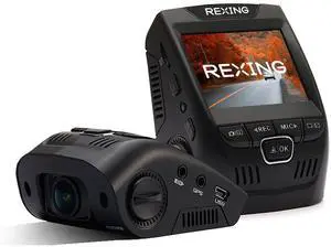 RexingUSA V1 Basic 1080p Dash Cam FHD DVR Car Driving Recorder with 2.4 LCD Screen 170 Wide Angle ^^ G-Sensor ^^ WDR ^^ Parking Monitor ^^ Loop Recording RexingUSA V1 Basic 1080p Dash Cam FHD DVR Car Driving Recorder with 2.4 LCD Screen 170 Wide Angle ^^ G-Sensor ^^ WDR ^^ Parking Monitor ^^ Loop Recording