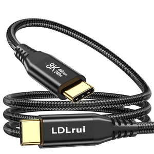 USB 4 Cable(2 Pack,6FT) 8K@60Hz/4K@120Hz USB C Monitor Cable, 40Gbps Braided USB-C Data Transfer Cord, 240W PD Fast Charging for Samsung, MacBook Pro, SanDisk, Lenovo, HP, iPhone 16, Del USB 4 Cable(2 Pack,6FT) 8K@60Hz/4K@120Hz USB C Monitor Cable, 40Gbps Braided USB-C Data Transfer Cord, 240W PD Fast Charging for Samsung, MacBook Pro, SanDisk, Lenovo, HP, iPhone 16, Del
