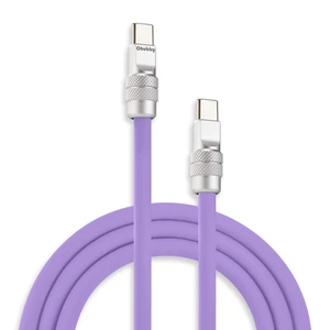 chubbycable USB C to C 240W Silicone Charging Cable, Light Purple, 16.4FT chubbycable USB C to C 240W Silicone Charging Cable, Light Purple, 16.4FT