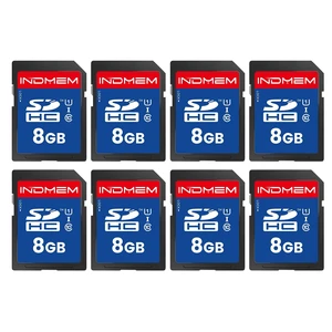 SD Card 8GB, 8 Packs Class 10 8GB Flash Memory Card MLC Standard Secure Digital Cards Camera Card for Camera, Photo, Music, and Data Storage SD Card 8GB, 8 Packs Class 10 8GB Flash Memory Card MLC Standard Secure Digital Cards Camera Card for Camera, Photo, Music, and Data Storage