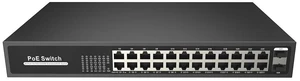 GemaVision 250W 24CH Unmanaged Gigabit PoE Switch has 24*10/100/1000M Ethernet Ports, Plug-and-Play, Up to 30W Max Power Per Port,POE24CH-250W GemaVision 250W 24CH Unmanaged Gigabit PoE Switch has 24*10/100/1000M Ethernet Ports, Plug-and-Play, Up to 30W Max Power Per Port,POE24CH-250W