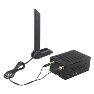 ZDE ZP590C PCIe to M.2 E Key HAT Magnetic Base Antenna WiFi7 6 6E 5 HAT Adapter Board with Aluminum Alloy Case ZC501 for Raspberry Pi 5 Support Google TPU WiFi 7 BE200 WIFI6E AX210 MT7922 WIFI6 AX200 ZDE ZP590C PCIe to M.2 E Key HAT Magnetic Base Antenna WiFi7 6 6E 5 HAT Adapter Board with Aluminum Alloy Case ZC501 for Raspberry Pi 5 Support Google TPU WiFi 7 BE200 WIFI6E AX210 MT7922 WIFI6 AX200