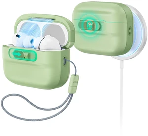ESR for AirPods Pro 3 Case (2025), Compatible with MagSafe, Light Green ESR for AirPods Pro 3 Case (2025), Compatible with MagSafe, Light Green