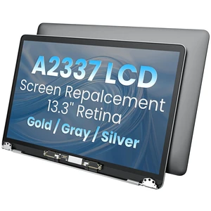 DZLQS A2337 LCD Screen Display Assembly for MacBook Air 13.3" M1 2020 A2337 EMC 3598 MGN63 MGN93 MGND3 MGN73 MGNA3 MGNE3 Retina 2560x1600 (Space Gray) DZLQS A2337 LCD Screen Display Assembly for MacBook Air 13.3" M1 2020 A2337 EMC 3598 MGN63 MGN93 MGND3 MGN73 MGNA3 MGNE3 Retina 2560x1600 (Space Gray)