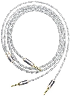 FSIjiangyi 6N Single Crystal Silver Headphone Cable for HIFIMAN Edition XS Arya SUNDARA HE400SE Ananda HE1000 V2 HE6se HE-R9 HE-560 V4 4.4mm Balanced Hi-Fi Headphone Audio Upgrade Cable (3.5mm Plug) FSIjiangyi 6N Single Crystal Silver Headphone Cable for HIFIMAN Edition XS Arya SUNDARA HE400SE Ananda HE1000 V2 HE6se HE-R9 HE-560 V4 4.4mm Balanced Hi-Fi Headphone Audio Upgrade Cable (3.5mm Plug)