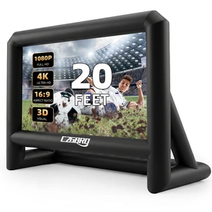 CZGBRO Inflatable Movie Screen 20FT Inflatable Projector Screen for Outside CZGBRO Inflatable Movie Screen 20FT Inflatable Projector Screen for Outside