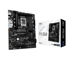ASRock B860 Pro A Intel Core Ultra DDR5 8666 MHz 256GB M.2 LGA1851 ATX Motherboard BIOS Flashback SATA3 6.0 Gb/s PCIe 5.0 ASRock B860 Pro A Intel Core Ultra DDR5 8666 MHz 256GB M.2 LGA1851 ATX Motherboard BIOS Flashback SATA3 6.0 Gb/s PCIe 5.0