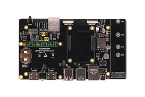 CM5 PoE 2ETH Carrier Board, Dual Gigabit Ethernet PoE Expansion with M.2 NVMe, Dual HDMI, USB3.0/2.0, MIPI Camera/Display, 40-pin GPIO, Embedded Platform for Raspberry Pi CM5 CM5 PoE 2ETH Carrier Board, Dual Gigabit Ethernet PoE Expansion with M.2 NVMe, Dual HDMI, USB3.0/2.0, MIPI Camera/Display, 40-pin GPIO, Embedded Platform for Raspberry Pi CM5