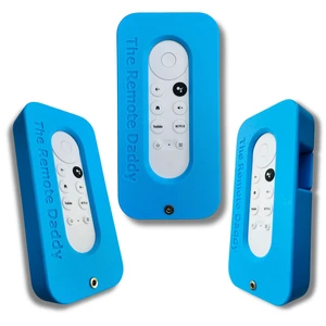 The Remote Daddy - Stops Dog Chewing ^^ Kid-Proof ^^ Locks Battery Compartment ^^ Shock-Absorbing Remote Cover ^^ Prevents Remote Loss ^^ Protective Case for Google Remote (Blue) The Remote Daddy - Stops Dog Chewing ^^ Kid-Proof ^^ Locks Battery Compartment ^^ Shock-Absorbing Remote Cover ^^ Prevents Remote Loss ^^ Protective Case for Google Remote (Blue)