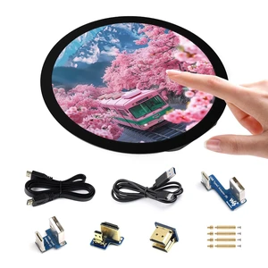 KLAYERS 7inch LCD 1080x1080 Round Display,Up to 10-Point Capacitive Touch,IPS Panel,Optical Bonding Toughened Glass Panel,Compatible with Raspberry PI OS KLAYERS 7inch LCD 1080x1080 Round Display,Up to 10-Point Capacitive Touch,IPS Panel,Optical Bonding Toughened Glass Panel,Compatible with Raspberry PI OS