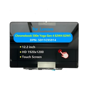 Replacement Laptop for Lenovo Chromebook 500E Yoga Gen4 Touch Screen Digitizer Assembly LCD Display Module with Bezel 5D11C95914 Replacement Laptop for Lenovo Chromebook 500E Yoga Gen4 Touch Screen Digitizer Assembly LCD Display Module with Bezel 5D11C95914