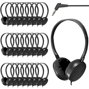 XOSDA Wholesale Bulk Headphones 25 Pack for Classroom Kids, Class Set Durable Headphones for School, Students, Adults, Libraries XOSDA Wholesale Bulk Headphones 25 Pack for Classroom Kids, Class Set Durable Headphones for School, Students, Adults, Libraries