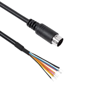 Youtang 10 Pin Mini Din to Bare Wires Cable Yaesu CT-167 Data Cable for Yaesu FTM-100D/DE/DR FTM-200DE FTM-400D/DE/DR (180cm/5.91ft) Youtang 10 Pin Mini Din to Bare Wires Cable Yaesu CT-167 Data Cable for Yaesu FTM-100D/DE/DR FTM-200DE FTM-400D/DE/DR (180cm/5.91ft)