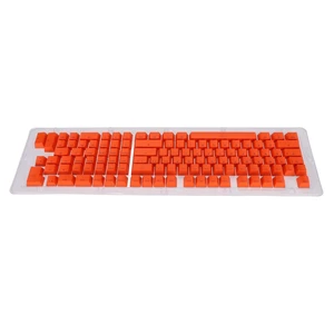 SUNGOOYUE PBT Keycaps Set, 114 Keys OEM Profile, Two Color Injection Molded Design, Universal Mechanical Keyboard Compatibility for 61-108 Keys Layout (red) SUNGOOYUE PBT Keycaps Set, 114 Keys OEM Profile, Two Color Injection Molded Design, Universal Mechanical Keyboard Compatibility for 61-108 Keys Layout (red)