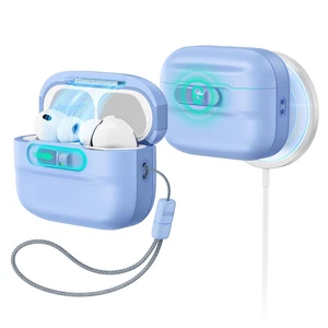 ESR for AirPods Pro 3 Case (2025), Compatible with MagSafe, Light Blue ESR for AirPods Pro 3 Case (2025), Compatible with MagSafe, Light Blue