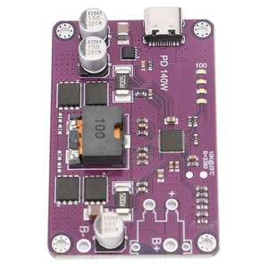 PD3.1 140W Power Bank Module, Type C 5V 3A 20V 5A Charging Board, Mobile Power Module Circuit Board Support 0 QC3.0 QC3.0, with Integrated Boost Bucks Driver (6 Series) PD3.1 140W Power Bank Module, Type C 5V 3A 20V 5A Charging Board, Mobile Power Module Circuit Board Support 0 QC3.0 QC3.0, with Integrated Boost Bucks Driver (6 Series)