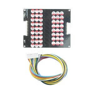 LVNOON 5.5A 3S to 21S 4S 5S 6S 7S 8S 9S 10S 12S 14S 16S 17S 20S 21S Smart Active Balancer Active Equalizer Balancer for li-ion NCM Lifepo4 LFP LTO Battery Energy Capacitor (13S-17S) LVNOON 5.5A 3S to 21S 4S 5S 6S 7S 8S 9S 10S 12S 14S 16S 17S 20S 21S Smart Active Balancer Active Equalizer Balancer for li-ion NCM Lifepo4 LFP LTO Battery Energy Capacitor (13S-17S)
