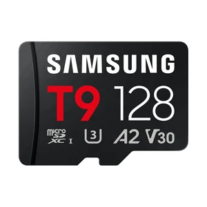 Samsung microSDXC T9 128GB, Transfer Speeds Up to 200MB/s Samsung microSDXC T9 128GB, Transfer Speeds Up to 200MB/s