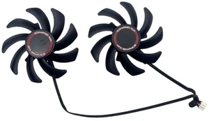 AKUYAO 85mm 4Pin PWM Graphics Card Cooling Fan Replacement for XFX R9 390 R9 390X R9 280X FDC10H12S9-C Cooler Fan AKUYAO 85mm 4Pin PWM Graphics Card Cooling Fan Replacement for XFX R9 390 R9 390X R9 280X FDC10H12S9-C Cooler Fan