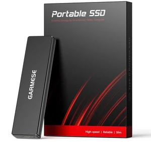 GARMESE Portable External SSD 500GB, Up to 1000MB/s, USB 3.2 Gen 2 External Solid State Drive, Type-C Storage for PC, Laptop, Mac & Game Console GARMESE Portable External SSD 500GB, Up to 1000MB/s, USB 3.2 Gen 2 External Solid State Drive, Type-C Storage for PC, Laptop, Mac & Game Console