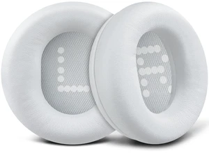 SOULWIT Earpads for CMF by Nothing Headphone Pro ANC Wireless Headphones, Replacement Ear Pads Cushions with Soft Protein Leather and High-Density Memory Foam - White SOULWIT Earpads for CMF by Nothing Headphone Pro ANC Wireless Headphones, Replacement Ear Pads Cushions with Soft Protein Leather and High-Density Memory Foam - White