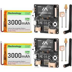 Meshnology Wio Tracker L1 Dev Board + 3000mah Battery with SX1262 nRF52840 Blue Tooth GPS 1.3" OLED Display, Battery Type-C Solar Charge, Rich Interface for Ar duino Meshtastic LoRa IoT (2 Pack) Meshnology Wio Tracker L1 Dev Board + 3000mah Battery with SX1262 nRF52840 Blue Tooth GPS 1.3" OLED Display, Battery Type-C Solar Charge, Rich Interface for Ar duino Meshtastic LoRa IoT (2 Pack)
