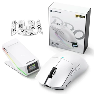 ATTACK SHARK X11PRO V2 Tri Mode Lightweight Wireless Gaming Mouse-White ATTACK SHARK X11PRO V2 Tri Mode Lightweight Wireless Gaming Mouse-White