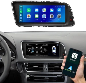 Wireless Carplay Touch Screen for Audi Q5 Display Upgrade Screen 2009-2017 Year with 3G MMI System Support Android Auto,Mirrorlink,Siri,Bluetooth Wireless Carplay Touch Screen for Audi Q5 Display Upgrade Screen 2009-2017 Year with 3G MMI System Support Android Auto,Mirrorlink,Siri,Bluetooth