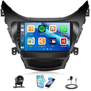 Car Stereo for Hyundai Elantra 2012-2013 9 Inch Car Radio with Bluetooth FM/RDS Carplay Android Auto Mirror Link SWC Backup Camera Car Stereo for Hyundai Elantra 2012-2013 9 Inch Car Radio with Bluetooth FM/RDS Carplay Android Auto Mirror Link SWC Backup Camera