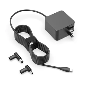 Superer 65W GaN USB-C Charger Fit for Dell Latitude 5320 5420 5520 3330 3430 3530 3440 3540 3450 3550 3120 3140 2-in-1, Pro 13 14 16 Plus Laptop - Type C AC Adapter, Includes 2 DC Adapter Tips Superer 65W GaN USB-C Charger Fit for Dell Latitude 5320 5420 5520 3330 3430 3530 3440 3540 3450 3550 3120 3140 2-in-1, Pro 13 14 16 Plus Laptop - Type C AC Adapter, Includes 2 DC Adapter Tips