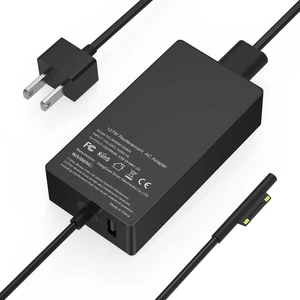 Microsoft Laptop ChargerSurface Book 3 Charger 127W 15V 8A AC Power Supply Adapter Compatible with Surface Pro X 7 6 5 4 3, Surface Book 3 2 1, Surface Laptop 4 3 2 1 and Surface Go Power Cord Microsoft Laptop ChargerSurface Book 3 Charger 127W 15V 8A AC Power Supply Adapter Compatible with Surface Pro X 7 6 5 4 3, Surface Book 3 2 1, Surface Laptop 4 3 2 1 and Surface Go Power Cord