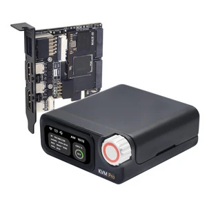 Sipeed NanoKVM Pro - 4K IP KVM, Remote Server Management, ATX Power Control, USB Keyboard/Mouse Emulator, 32GB eMMC, WiFi6, Power Control, Batch Management (Desk,with WiFi & POE,No LED) Sipeed NanoKVM Pro - 4K IP KVM, Remote Server Management, ATX Power Control, USB Keyboard/Mouse Emulator, 32GB eMMC, WiFi6, Power Control, Batch Management (Desk,with WiFi & POE,No LED)