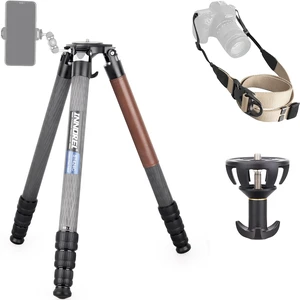 Carbon Fiber Tripod INNOREL ST424C Professional Heavy Duty Camera Stand with 75mm Bowl Adapter 42.4mm Tube, Max Load 92.6lbs/42kg,Max Height 66.9in/170cm for DSLR Camcorder Travel Shooting Bowl Tripod Carbon Fiber Tripod INNOREL ST424C Professional Heavy Duty Camera Stand with 75mm Bowl Adapter 42.4mm Tube, Max Load 92.6lbs/42kg,Max Height 66.9in/170cm for DSLR Camcorder Travel Shooting Bowl Tripod
