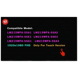 21.5" Screen Replacement for LM215WFA (SS)(A3) LM215WFA-SSA1 LM215WFA SS A2 LM215WFA-SSE1 LM215WFA-SSE3 LM215WFA-SSG1 LCD Display Repair Panel 1920x1080 FHD (Touch Version) 21.5" Screen Replacement for LM215WFA (SS)(A3) LM215WFA-SSA1 LM215WFA SS A2 LM215WFA-SSE1 LM215WFA-SSE3 LM215WFA-SSG1 LCD Display Repair Panel 1920x1080 FHD (Touch Version)