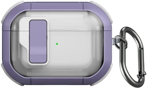 SaharaCase - AirPods Pro 3 Case - Secure Lock ^^ Venture-X Series - Clear/Purple SaharaCase - AirPods Pro 3 Case - Secure Lock ^^ Venture-X Series - Clear/Purple