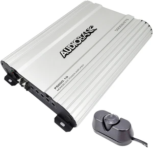 AUDIOBANK P5000.1 Monoblock Car Amplifier - 5000W Class A/B Subwoofer Amp, 2/4 Ohm Stable, MOSFET Power Supply, Variable LPF, Bass Boost, Remote Level Control AUDIOBANK P5000.1 Monoblock Car Amplifier - 5000W Class A/B Subwoofer Amp, 2/4 Ohm Stable, MOSFET Power Supply, Variable LPF, Bass Boost, Remote Level Control