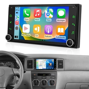 SIXTOP Car Stereo Radio for Toyota Corolla/Toyota RAV4/Camry/Tundra/Sequoia/ 4Runner Wireless Apple CarPlay Android Auto 7 Inch HD Touch Screen Bluetooth FM/AM Mirror Link EQ USB SWC Backup Cam SIXTOP Car Stereo Radio for Toyota Corolla/Toyota RAV4/Camry/Tundra/Sequoia/ 4Runner Wireless Apple CarPlay Android Auto 7 Inch HD Touch Screen Bluetooth FM/AM Mirror Link EQ USB SWC Backup Cam