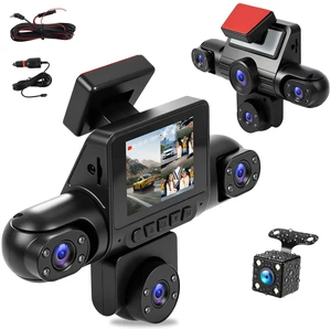 5 Channel 360 Dash Cam Front and Rear Inside Left Right 5 Channel 360 Dash Cam Front and Rear Inside Left Right