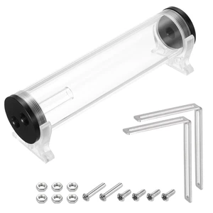 MECCANIXITY Water Cooling Tank G1/4 Thread 50x210mm Cylinder Heat Exchanger MECCANIXITY Water Cooling Tank G1/4 Thread 50x210mm Cylinder Heat Exchanger