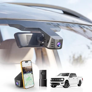 Front 4K and Rear 1080P Dash Cam for Ford F150 2018-2026 F250/F350/F450 Front 4K and Rear 1080P Dash Cam for Ford F150 2018-2026 F250/F350/F450