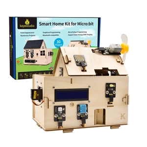 KEYESTUDIO Microbit Smart Home Starter Kit, STEM Coding Project Kit 15+ KEYESTUDIO Microbit Smart Home Starter Kit, STEM Coding Project Kit 15+