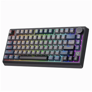 wegear 75% Compact Mechanical Keyboard with Knob for PC/Mac/Laptop-Black wegear 75% Compact Mechanical Keyboard with Knob for PC/Mac/Laptop-Black