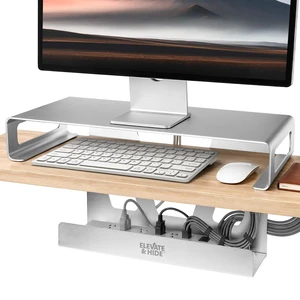 Computer Monitor Stand Riser for Desk, Premium Aluminum Laptop Riser Computer Monitor Stand Riser for Desk, Premium Aluminum Laptop Riser