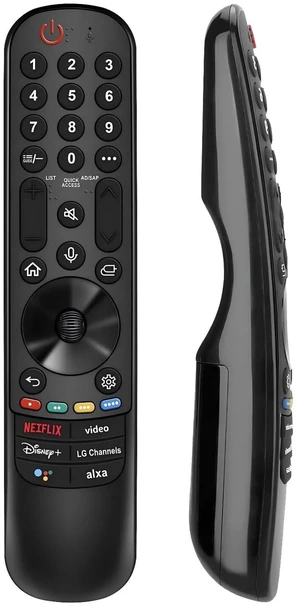 RIVIERA Magic Remote for LG Smart ThinQ OLED Nanocell WebOS UHD TV with Voice and Pointer Function Compatible with Year 2018-2025 MR22/21/20GA MR18BA MR23/24/25GN RIVIERA Magic Remote for LG Smart ThinQ OLED Nanocell WebOS UHD TV with Voice and Pointer Function Compatible with Year 2018-2025 MR22/21/20GA MR18BA MR23/24/25GN