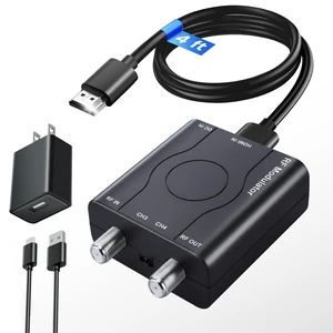kurtmark HDMI to RF Modulator for TV with HDMI Cable and Power Adapter kurtmark HDMI to RF Modulator for TV with HDMI Cable and Power Adapter