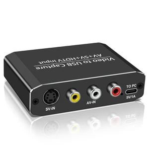 VHS to Digital Capture Card, USB Video Capture Card for VCR Hi8 Mini DV VHS to Digital Capture Card, USB Video Capture Card for VCR Hi8 Mini DV
