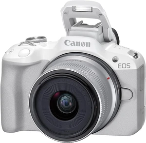 Canon EOS R50 Kit with (RF 18-45mm + RF 55-210mm ) (White) Canon EOS R50 Kit with (RF 18-45mm + RF 55-210mm ) (White)