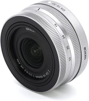 Nikon Z 16-50mm f/3.5-6.3 VR Lens (Retail Packing) (Silver) Nikon Z 16-50mm f/3.5-6.3 VR Lens (Retail Packing) (Silver)