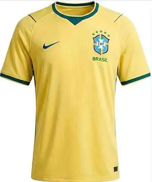 Men's Brazil 2026 Stadium Home Dri-FIT Soccer Jersey Men's Brazil 2026 Stadium Home Dri-FIT Soccer Jersey