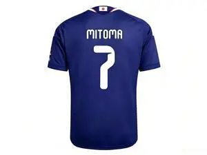 Japan Home Men's Soccer Jersey 26/27 M M MITOMA Japan Home Men's Soccer Jersey 26/27 M M MITOMA